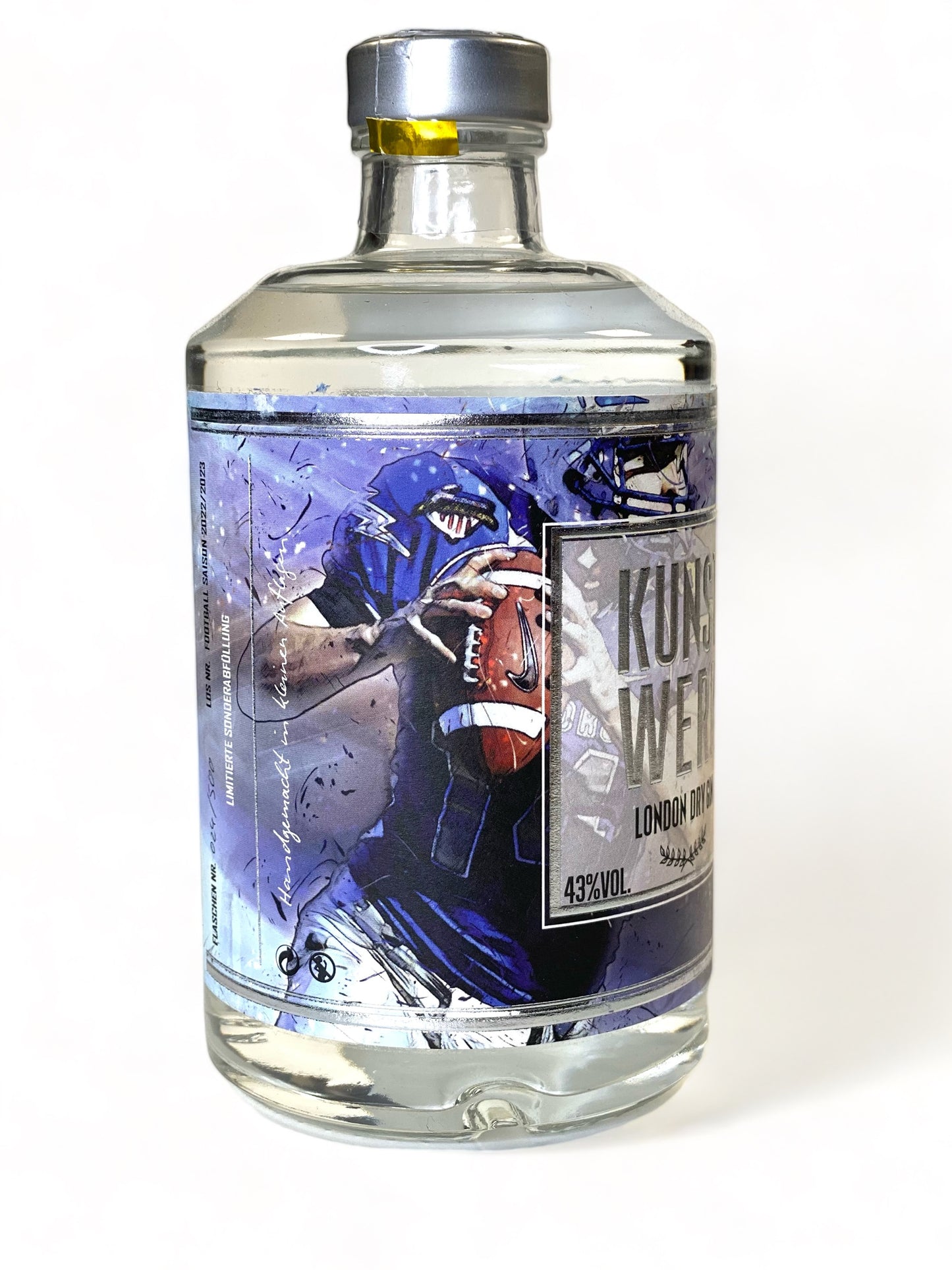 KUNSTWERK Gin - London Dry Gin Limited Football Edition No.1 500ml