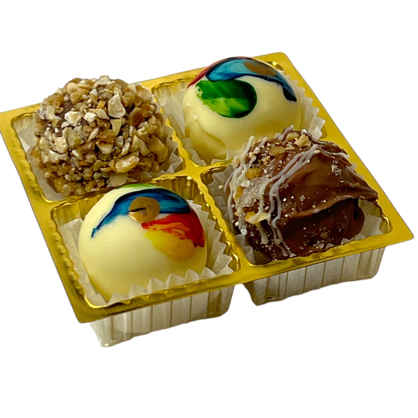 KUNSTWERK Pralinen Mix 4er Schachtel