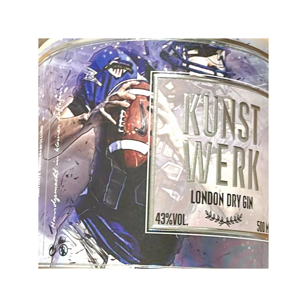 KUNSTWERK Gin - London Dry Gin Limited Football Edition No.1 500ml