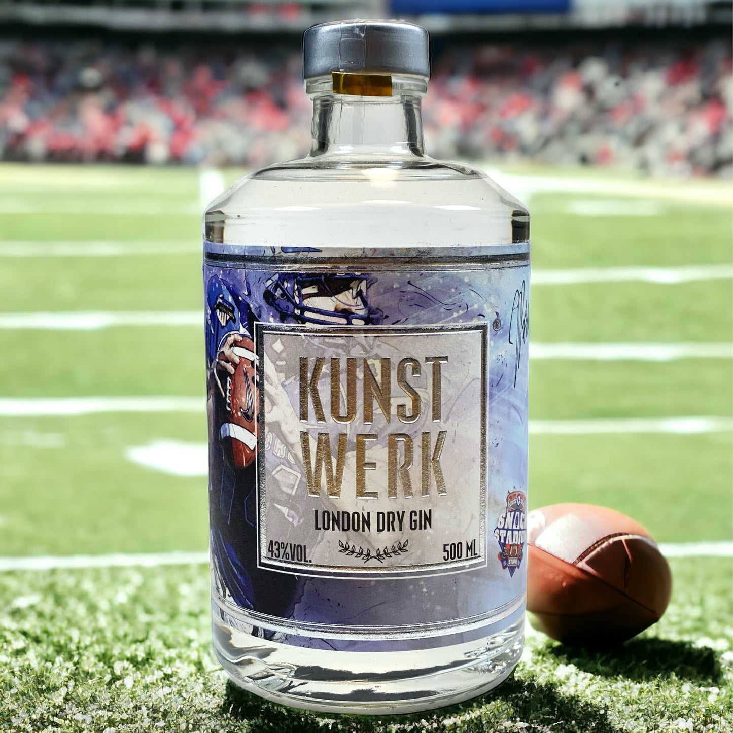 KUNSTWERK Gin - London Dry Gin Limited Football Edition No.1 500ml