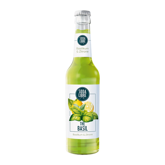 The Basil - Sommerlich Frische Zitronenlimonade mit Basilikum 330ml