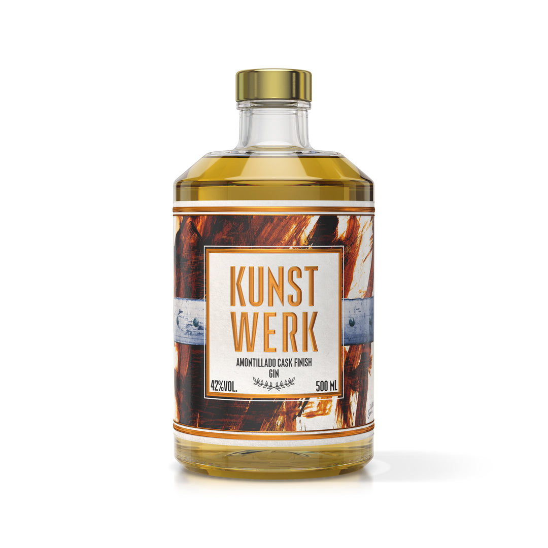 KUNSTWERK Gin -  Amontillado Cask Finish - Barrel Aged Gin 500ml